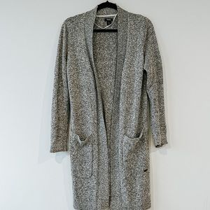 Roots long soft knit cardigan size S